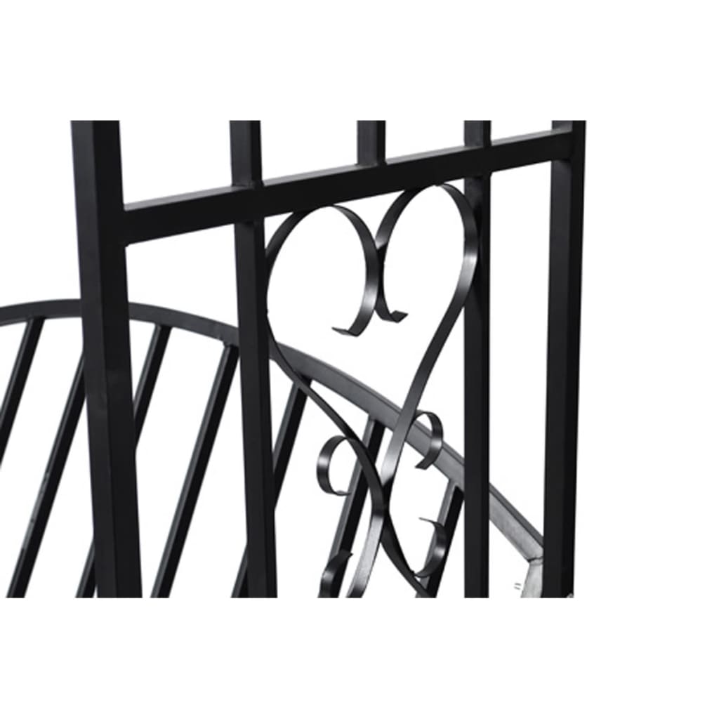 vidaXL Garden Rose Arch with Bench-4