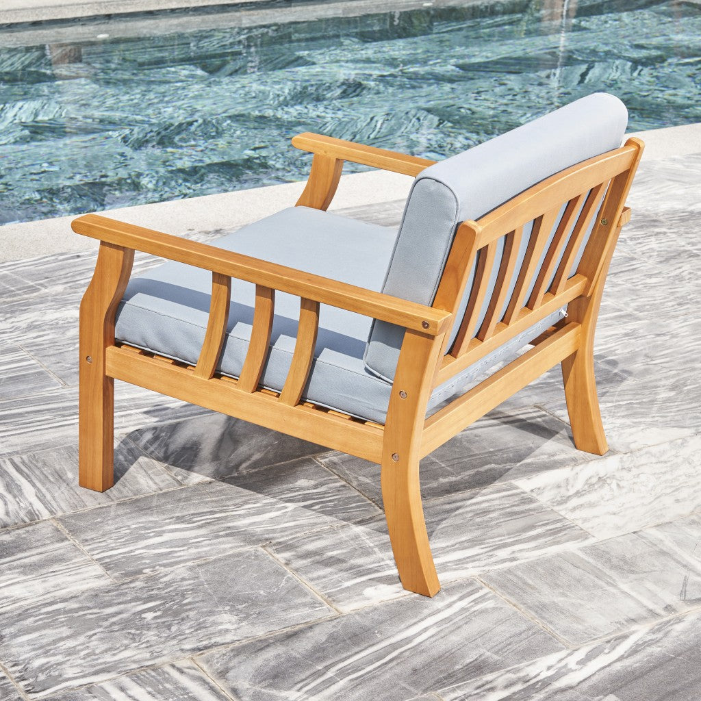 Light Wood Sofa Chair-3