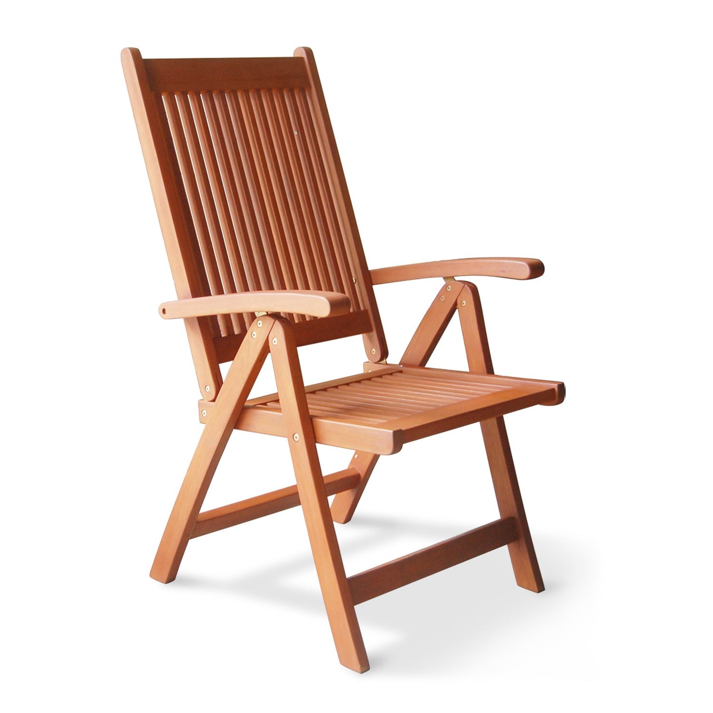 Brown Outdoor Reclining Chair-0