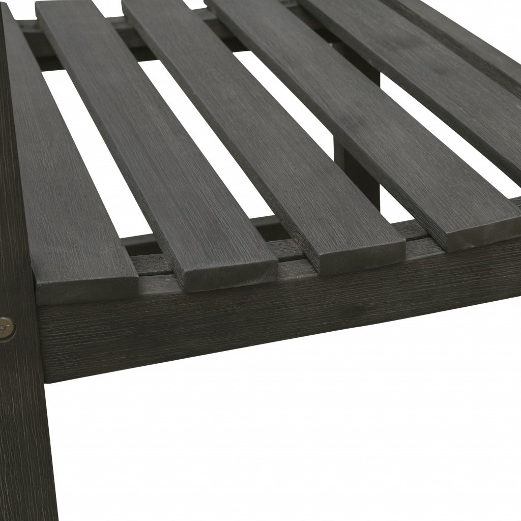 Distressed Grey Garden Armchair-3