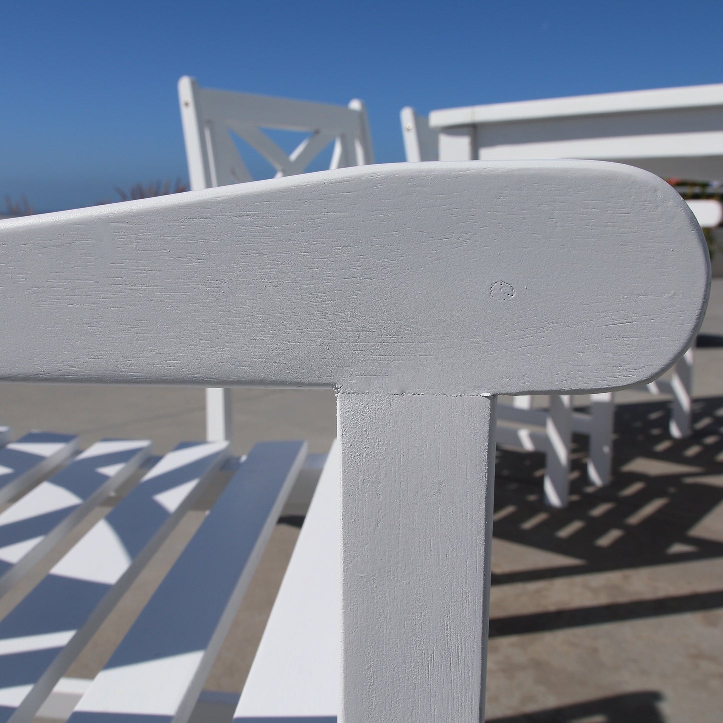 White Garden Armchair-2