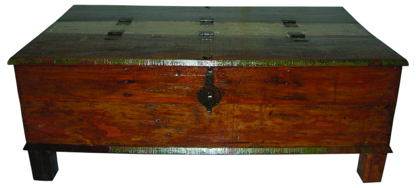 Brown Toned Wooden Coffee Table-0
