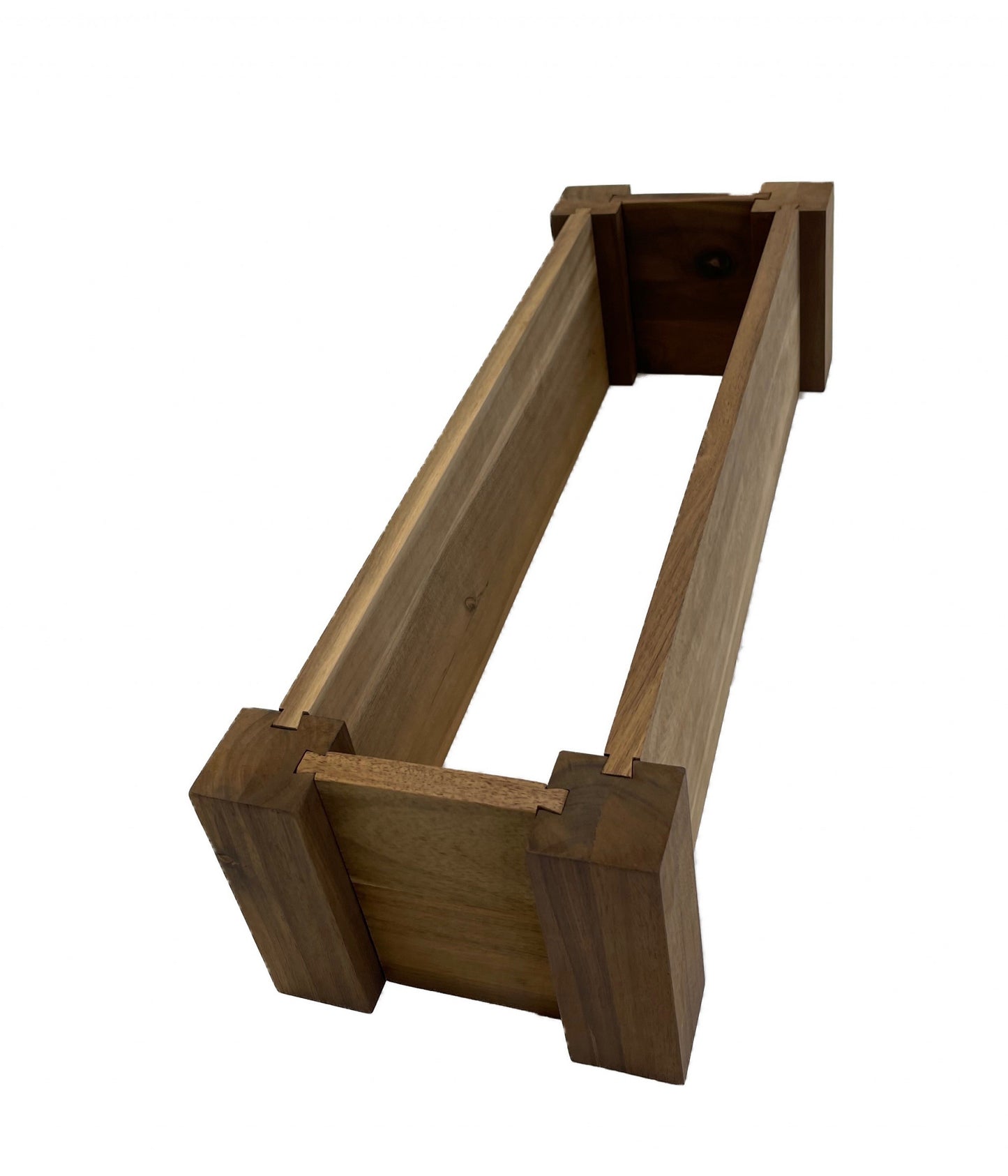 24" Premium Hardwood Vegetable and Flower Planter-0