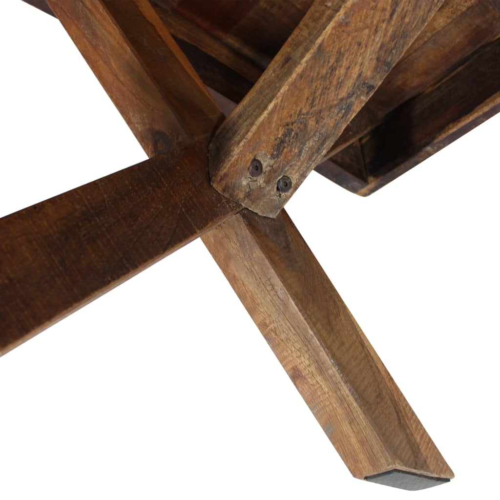 vidaXL Coffee Table Solid Reclaimed Wood 43.3"x23.6"x17.7"