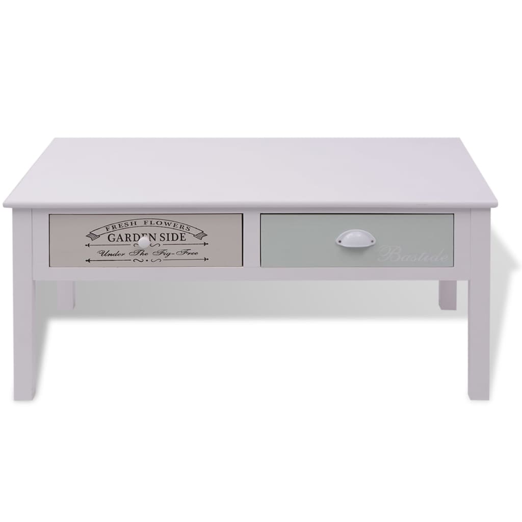 vidaXL French Coffee Table Wood-2