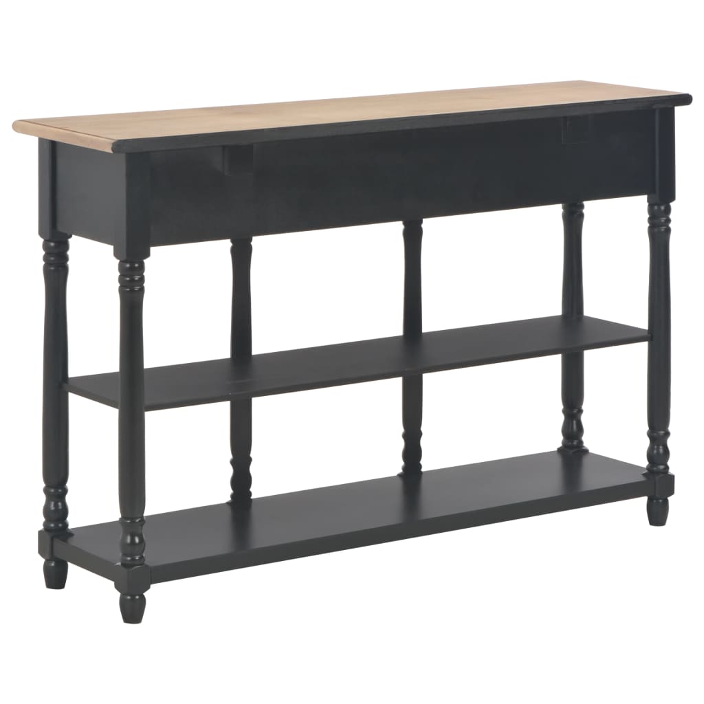 vidaXL Console Table MDF Side Hallway Drawer Living Room Table Multi Colors-11