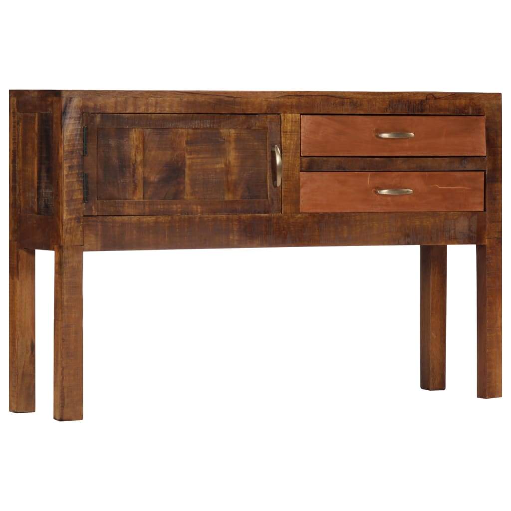 vidaXL Sideboard 46.5"x11.8"x29.5" Solid Mango Wood