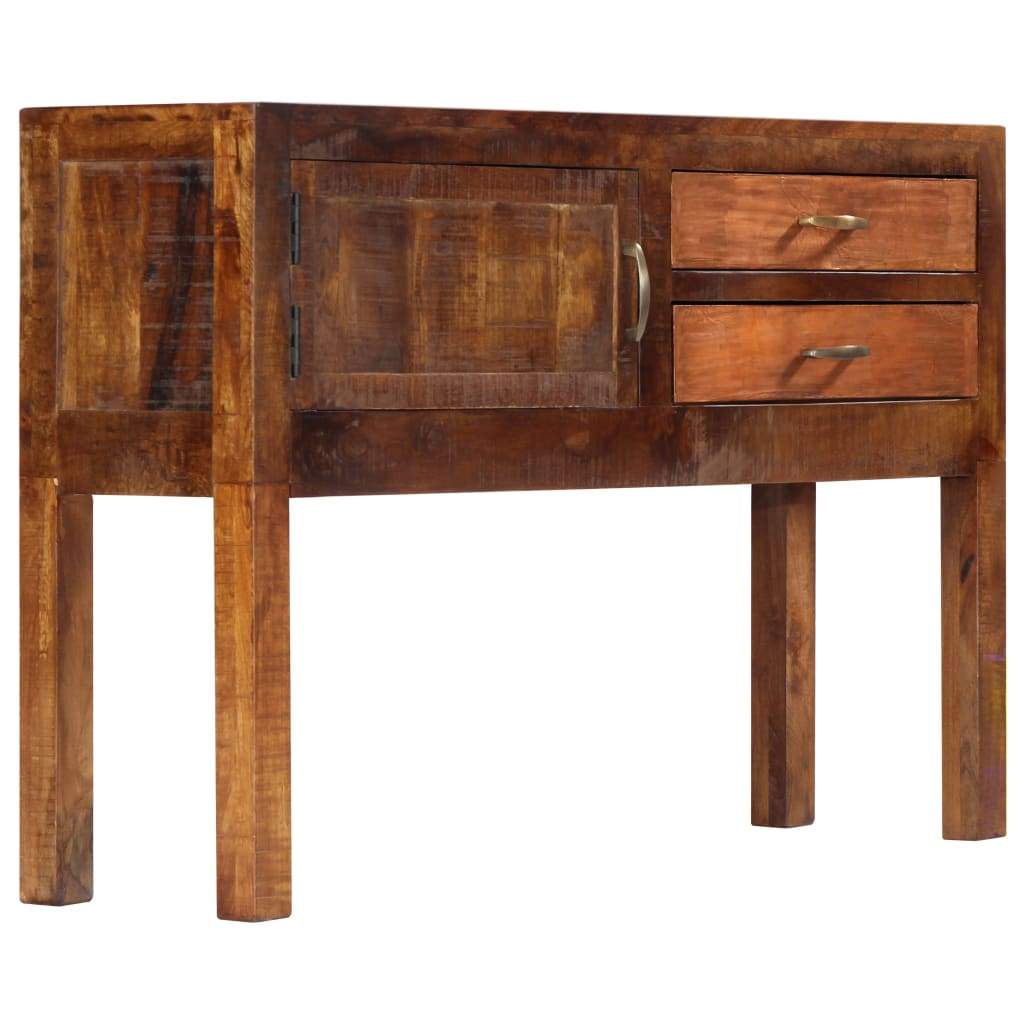 vidaXL Sideboard 46.5"x11.8"x29.5" Solid Mango Wood