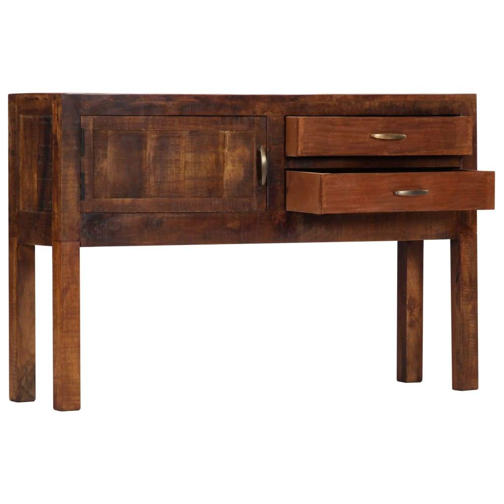 vidaXL Sideboard 46.5"x11.8"x29.5" Solid Mango Wood