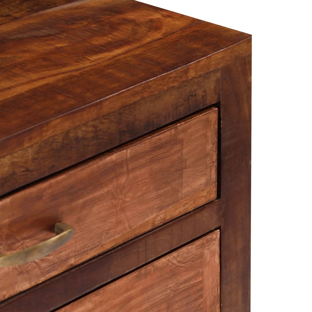 vidaXL Sideboard 46.5"x11.8"x29.5" Solid Mango Wood