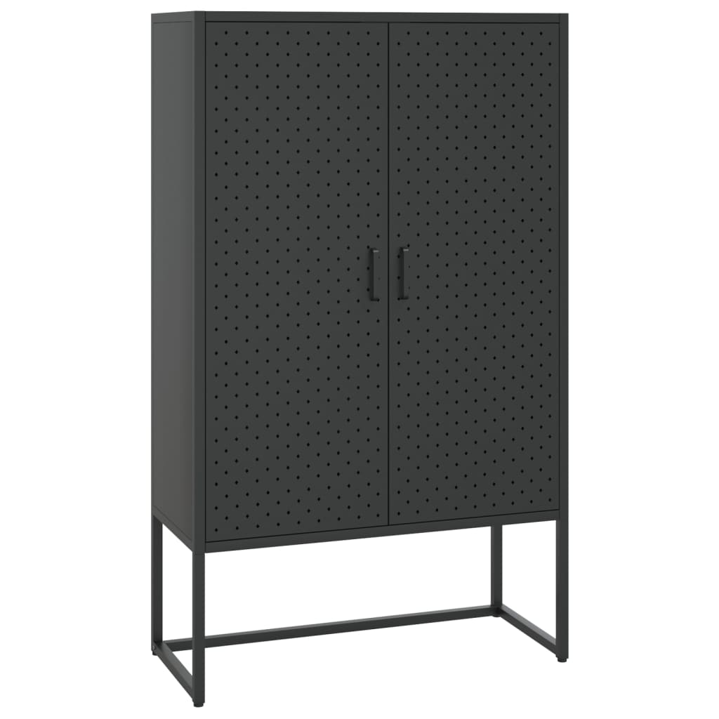 vidaXL Highboard Steel Home Indoor Living Room Cabinet Furniture Multi Colors