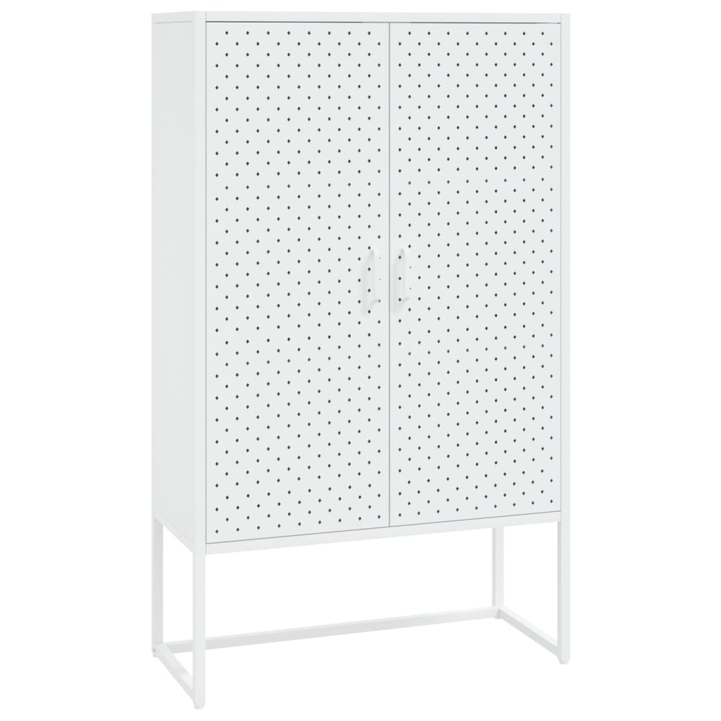 vidaXL Highboard Steel Home Indoor Living Room Cabinet Furniture Multi Colors