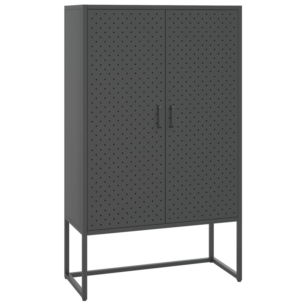 vidaXL Highboard Steel Home Indoor Living Room Cabinet Furniture Multi Colors