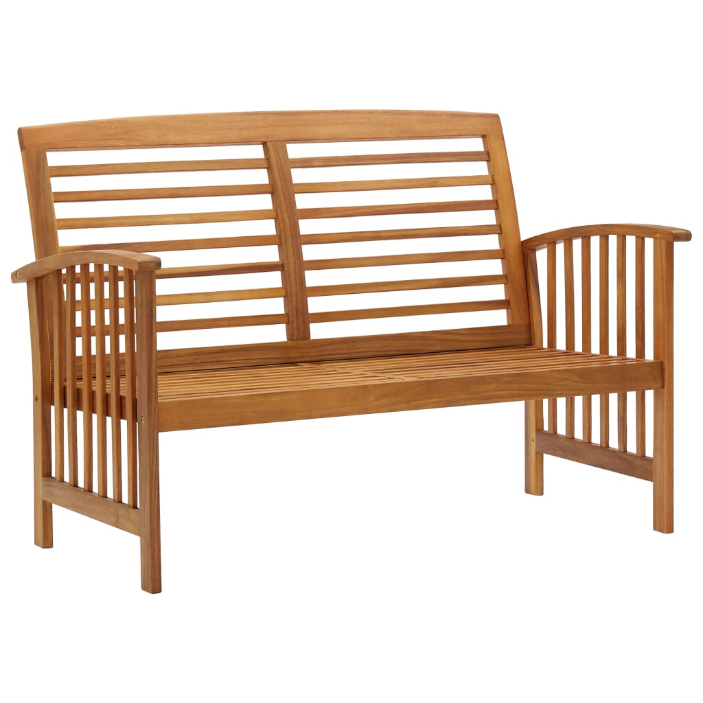 vidaXL 3 Piece Patio Lounge Set Solid Acacia Wood-25