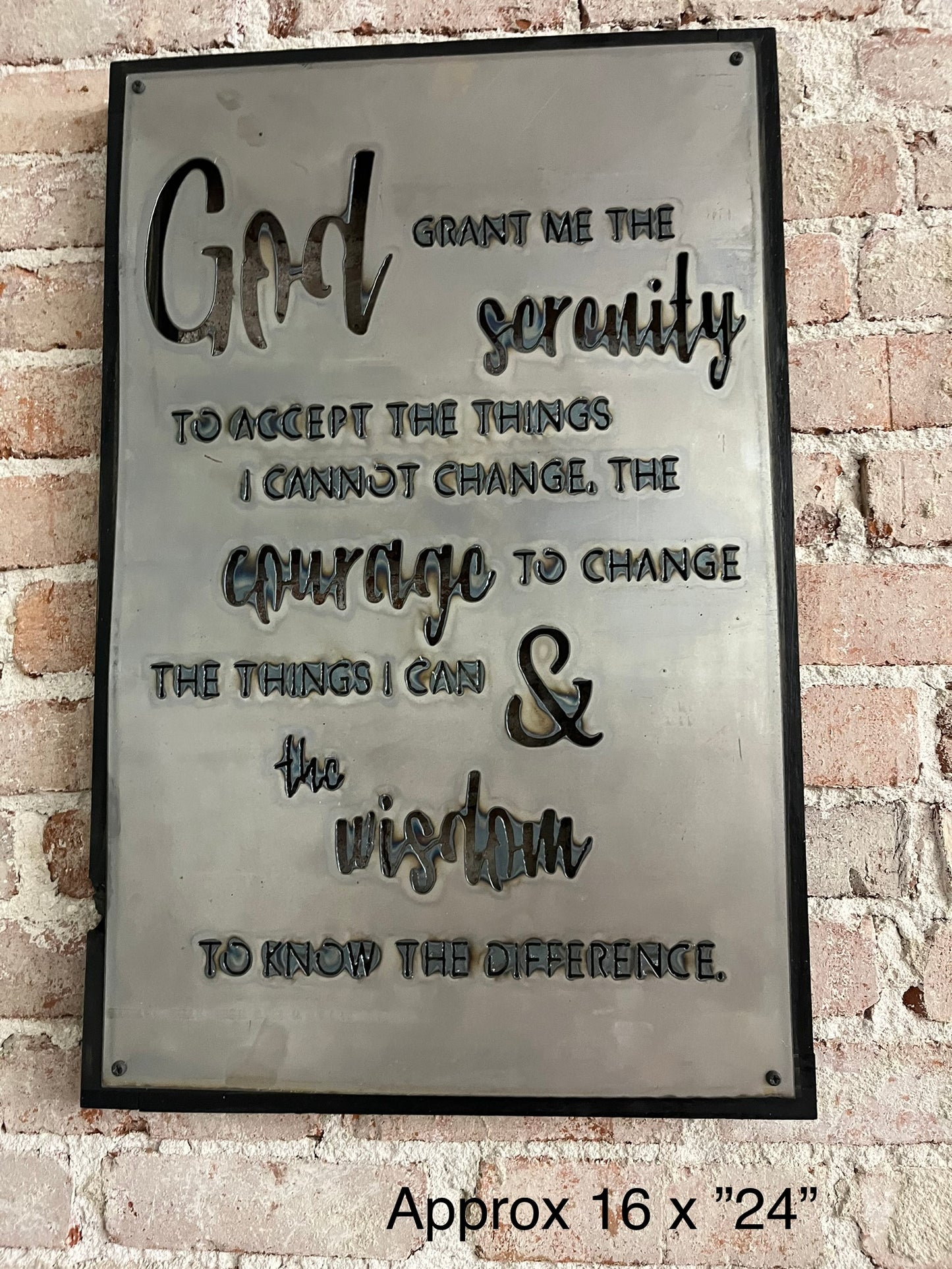 Sign - Serenity Prayer