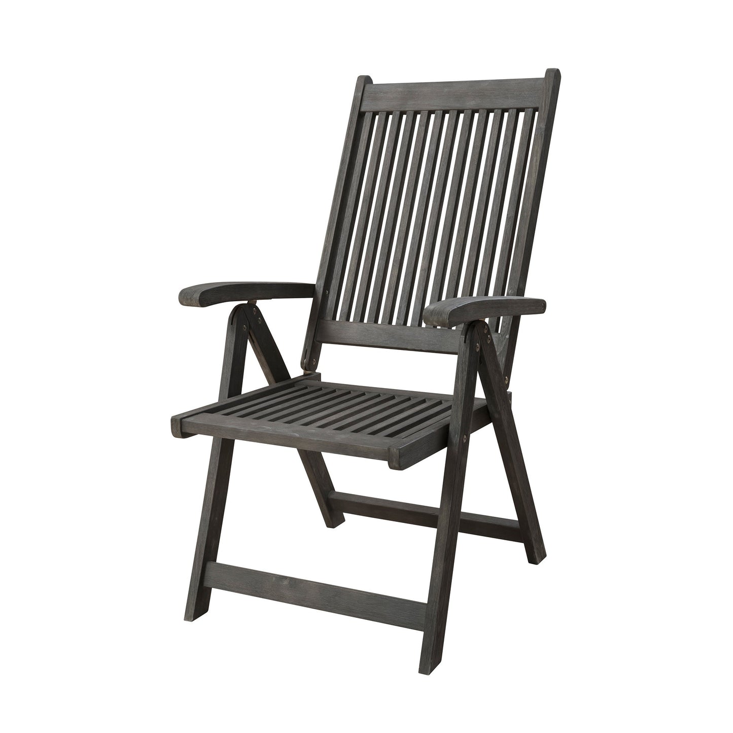 Distressed Outdoor Reclining Chair-0