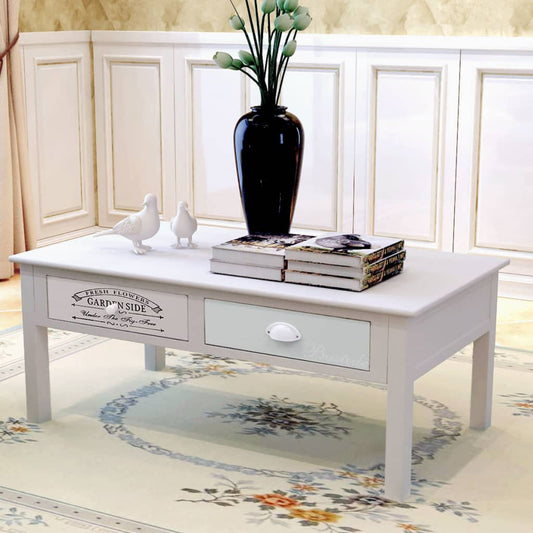 vidaXL French Coffee Table Wood-0