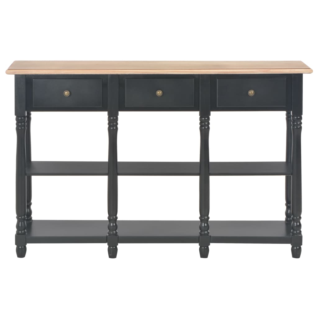 vidaXL Console Table MDF Side Hallway Drawer Living Room Table Multi Colors