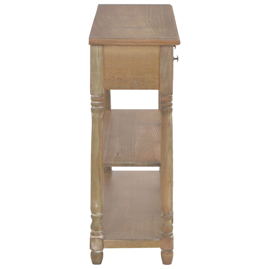 vidaXL Console Table MDF Side Hallway Drawer Living Room Table Multi Colors